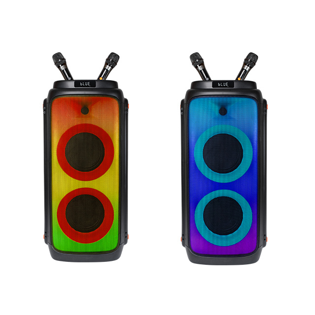 DSPPA DSP2612B High Power Waterproof Portable Wireless Party Speakers with RGB Light