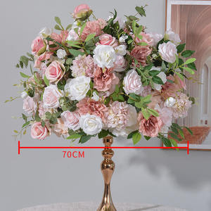 <span class=keywords><strong>Mesa</strong></span> <span class=keywords><strong>DE</strong></span> <span class=keywords><strong>BODA</strong></span> Arreglo <span class=keywords><strong>de</strong></span> flores Hecho a mano Floral Seda Artificial Rosa Blanco Rosa Flor Bola Centro <span class=keywords><strong>de</strong></span> <span class=keywords><strong>mesa</strong></span> - Product Image 2