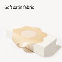 Pasties de mamelon en tissu satiné pour femmes de haute qualité avec patch de couverture de poitrine jetable pour vêtements de fête et accessoires intimes