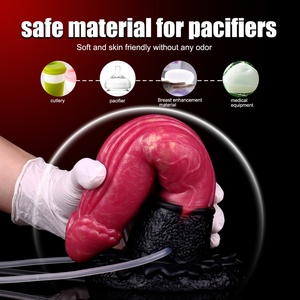 YOCY <b>Inflatable</b> Squirting Dragon Dildo <b>Inflatable</b> Anal Plug Vagina Anal Stimulator Sex Toys Silicone Dildo for Women Men - Product Image 6