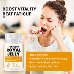 แคปซูลนมผึ้งออร์แกนิคแท้ 1000 มก. ยี่ห้อ ASAP OEM อาหารเสริมเพิ่มพลังงาน ผสมโสมและมาคา - Product Image 2