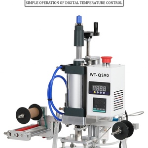 Automatic Pneumatic Gold Manual Foil Embossing Machine Hot Foil Stamping Machine Iron Heat Press Machine for PVC <b>Leather</b> - Product Image 6