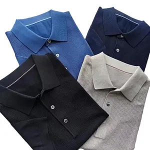 Men Summer Knitwear Custom Polo Shirt