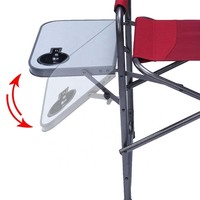 Chaise de pêche pliable en aluminium léger - Chaise de camping portable pour l'extérieur et la plage