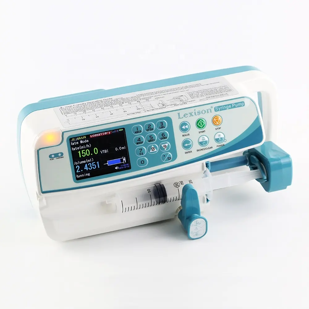 Veterinary Instrument: PRSP-H4000V Single Channel Electric VET Syringe Pump