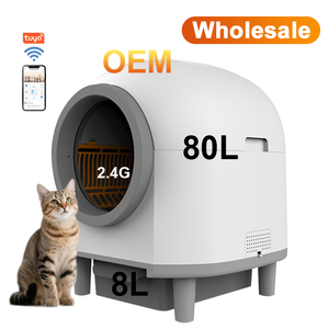 Arenero Inteligente Automático para Gatos con Control por APP, Eliminación de Olores y 10 Radares con Sensores de Seguridad, Caja de Arena Autolimpiable para Varios Gatos - Product Image 1