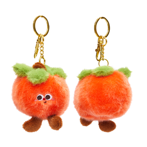 Llavero de Peluche Relleno de Manzana, Plátano, Maíz, Piña y Caqui - Product Image 5