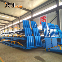 Rampe de chargement mobile hydraulique CE ISO pour entrepôt, rampe de levage pour chariot élévateur