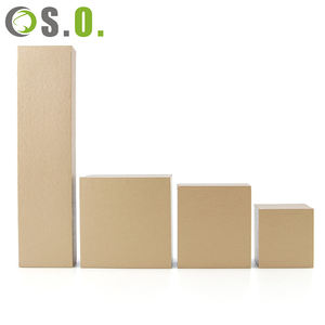 Boîtes de luxe en carton imitation cuir PU personnalisées pour colliers, bracelets, bagues, boucles d'oreilles, boîtes à bijoux - Product Image 2