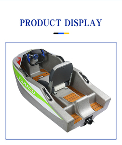 Profesyonel Mini Elektrikli Su <span class=keywords><strong>Kart</strong></span>ı Teknesi, Dalga Jet Ski Tahtası, 2 Tekerlekli Tasarım, Deniz Suyuna Uygun, 72V Akü Voltajı - Product Image 3