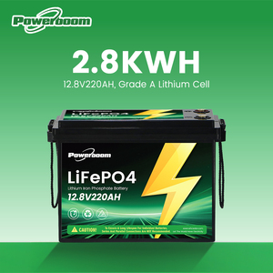 แบตเตอรี่ลิเธียม 12V 200Ah แบบ Deep Cycle สำหรับระบบกักเก็บพลังงานแสงอาทิตย์สำหรับบ้านแบบออฟกริด - Product Image 1
