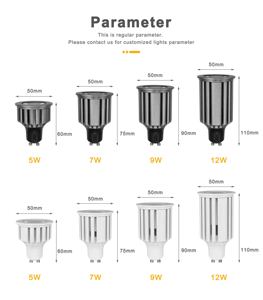 Módulo COB para Proyector, <span class=keywords><strong>Bombilla</strong></span> LED GU10 MR16, 3w 5w 6w 7w 8w 9w 10w 12w, Foco <span class=keywords><strong>GU5.3</strong></span>, GU10, 2700K 3500K 4500K 5000K 5700K - Product Image 2