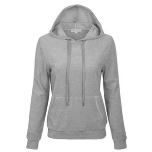 Sudadera con capucha de 2 piezas para mujer, MOQ bajo, envío directo, sudadera de algodón, último diseño, algodón peinado - Product Image 1