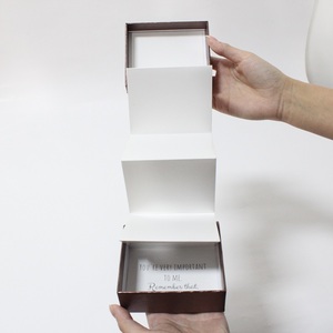 Manufacturer wholesale custom logo birthday card surprise Valentine's day gift boxes explosion box