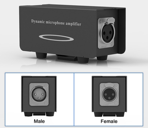 Amplificador de Voz con Alimentación Phantom de 48V, Combo <span class=keywords><strong>Mini</strong></span>, Preamplificador Mezko, Micrófono Electret Inalámbrico Dinámico - Product Image 6
