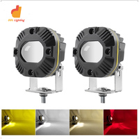 Devil Eye voiture phare blanc jaune rouge moto aigle démon oeil auxiliaire conduite lampe antibrouillard 12V