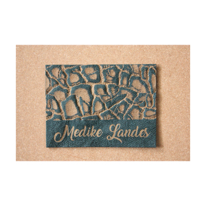 Étiquettes de logo de vêtement certifiées FSC Étiquettes classiques en papier durable pour la marque - Product Image 1