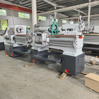 Tour horizontal robuste CNC Yade CA6150*2000 avec capacité de 2000 mm, vitesse du brocheur 10-1600 tr/min, 4 porte-outils