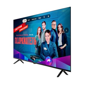 สมาร์ททีวีจอแบนดีไซน์ใหม่ ขนาด 43 55 65 70 85 120 นิ้ว 4K OLED Android สำหรับใช้ในครัวเรือน - Product Image 1