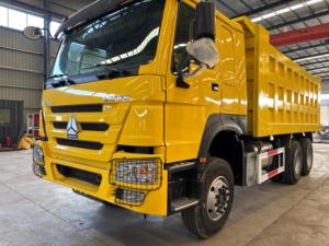 HICA Sinotruk Howo 6x4 truk sampah, truk pembuang tambang tugas berat yang diproduksi ulang untuk Konstruksi dan Transportasi - Product Image 5