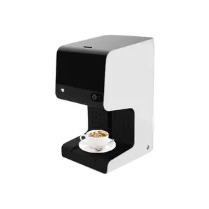 Cappuccino Latte Print Photo Selfie Art For Cafe Restaurant Selfie 3D Coffee Printer Printing Machine Natural Caramel Ink Art Pr