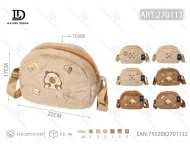 Kabibala Cartoon Crossbody <b>Bag</b> <b>Soft</b> Shell Adjustable Strap Zipper Closure Daily Use All Seasons Microfiber Synthetic <b>Leather</b> - Product Image 1