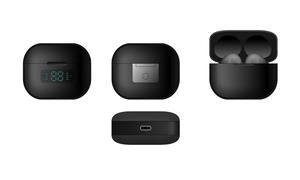 25-30DB GPS ANC Active การตัดเสียงรบกวนหูฟังบลู<span class=keywords><strong>ท</strong></span>ูธ <span class=keywords><strong>Pro</strong></span> 3 Tws หูฟังไร้สายที่แท้จริง - Product Image 5