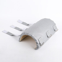 Housses isolantes amovibles de haute qualité pour tuyaux, protections thermiques flexibles, housses isolantes pour coudes d'échappement