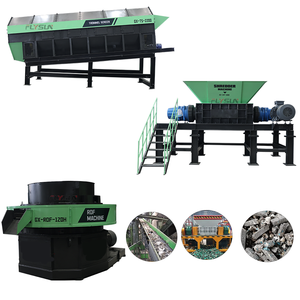 Línea de Producción Completa para la Clasificación, Trituración y Moldeado de Residuos Sólidos Domésticos Urbanos para la Producción de RDF - Product Image 1