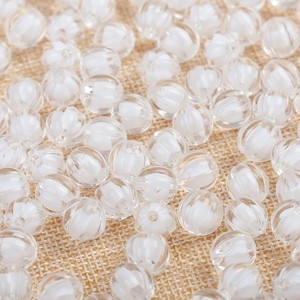 Acrylic Pumpkin Shaped <b>Beads</b> 8mm Loose <b>Beads</b> For Jewelry Making DIY Handmade Crafting Material Bulk Wholesale - Product Image 5