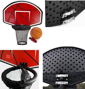 Panier de basket universel en <span class=keywords><strong>mousse</strong></span> et plastique pour <span class=keywords><strong>trampoline</strong></span> – Accessoire de jeu extérieur amusant pour garçons et filles (couleur personnalisable) - Product Image 2