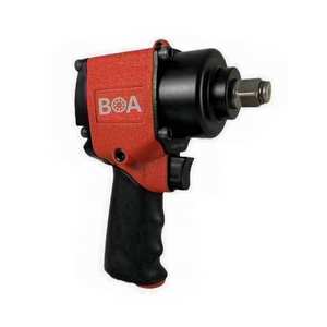 Llave de impacto de aire compacta de aleación de aluminio de martillo doble de 3/8 pulgadas, par de 320 pies-LB para trabajos automotrices de espacio reducido - Product Image 3