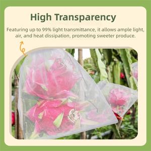 Sacs à fruits en maille <span class=keywords><strong>de</strong></span> nylon écologiques Magicatch, haute perméabilité à <span class=keywords><strong>l</strong></span>'air, pour jardin et fermes, <span class=keywords><strong>protection</strong></span> contre les insectes et les oiseaux - Product Image 5