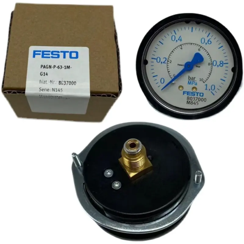 161126 Festos Y40 gauge diameter R1/8 precision pressure gauge MAP-40-1-1/8-EN spot