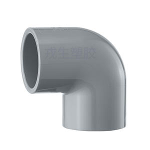 Raccords de tuyauterie en plastique CPVC résistants aux hautes températures, coude à 90 degrés, pour l'alimentation en eau chimique industrielle, tuyaux composites - Product Image 1