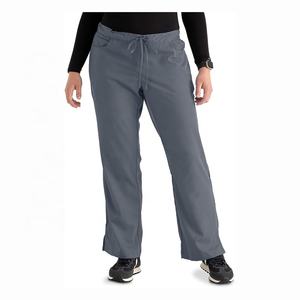 Scrub infermieristico medico all'ingrosso pantaloni da jogging da donna elastico in vita a vita media gamba svasata pantaloni da donna Scrub - Product Image 3