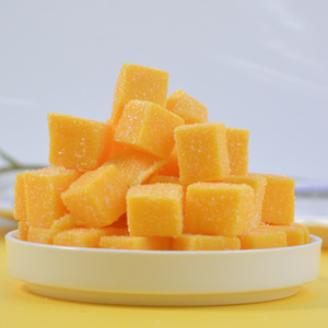 Bonbons gélifiés au jus de vitamine C 368g en boîte ronde, friandises sucrées et acidulées pour enfants, friandises de supermarché, vente en gros - Product Image 5