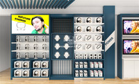 Conception d'intérieur de magasin de téléphonie mobile personnalisée pour la conception d'intérieur de magasin de téléphonie mobile, mobilier de magasin de détail, mobilier de téléphone portable