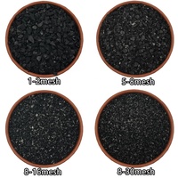 Charbon actif granulaire en granulés de coque de noix de coco, haute surface, 99% de dureté, 1000 Iodine, prix usine en gros