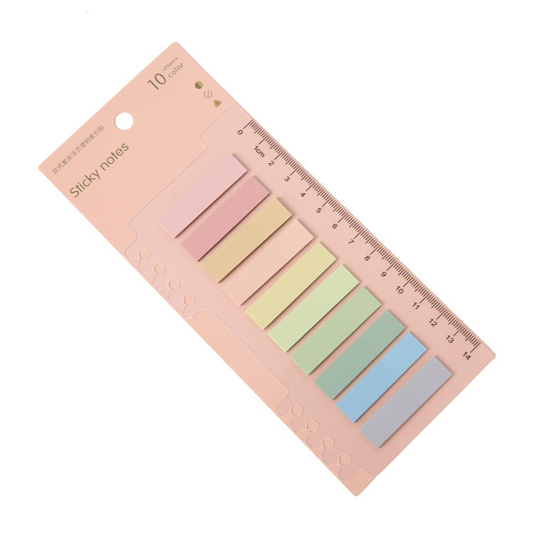 Лидер продаж, клейкие заметки, маркер для страниц, Прямоугольная форма, цветные клейкие заметки