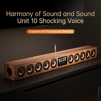 Altavoz Inalámbrico Portátil 5.3 con Subwoofer, 10 Canales, Ecualizador Ajustable, Sonido Envolvente para Computadora y Uso en Interiores del Hogar