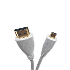 كابل HDM1 الصغير ثلاثي الأبعاد إلى HDM1 كابل إصدار 32AWG HDM1 لكابل صوت فيديو <span class=keywords><strong>Pi</strong></span> من التوت 1 م هاتف محمول سلك بيانات عالي الدقة - Product Image 3