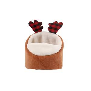 Winterwarm katoenen pluche huisdierenbed voor hamsters, suikerzweefvliegtuigen, gouden beren, eekhoorns, egels, konijnen en andere kleine huisdieren. - Product Image 4