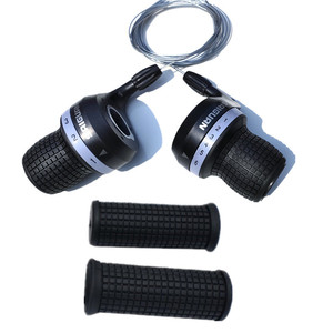 Nanqis – leviers de vitesses de vélo, diamètre intérieur de 22.2mm, poignées antidérapantes pour vélo de montagne, 6, 7, 18, 21 vitesses, accessoires de cyclisme - Product Image 1