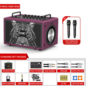 Cassa Acustica Attiva in Legno per Feste, Sistema a <span class=keywords><strong>3</strong></span> Vie Full Range 220W RMS con Amplificatore, Subwoofer, DSP, MP3, TWS, Bluetooth, Attrezzatura Audio - Product Image 2