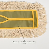 Serpillère plate large et robuste de haute qualité pour l'entretien quotidien des surfaces au sol dans les hôpitaux et les services de restauration