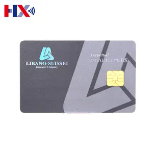 Chip Blank Rfid Contact Smart Contact Ic Card Sle5542 Chip Custom Printable Nfc Contact Card