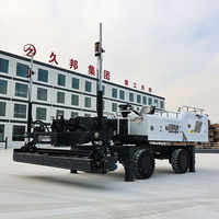 Équipement de nivellement laser pour béton Jiubang Industrial, moteur à essence 35,5 kW, machine de nivellement automatique haute efficacité, flèche de 6 m