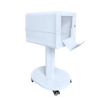 Station d'impression pour photomaton DNPRX1/DNP620/HITIP525, support d'imprimante tout-en-un avec serrure et clé pour la protection de l'imprimante