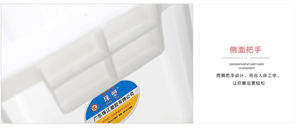 Caisse de rangement pliable en plastique avec couvercle - Boîte de déménagement empilable pour outils, écologique et durable, capacité supérieure à 35L - Product Image 4